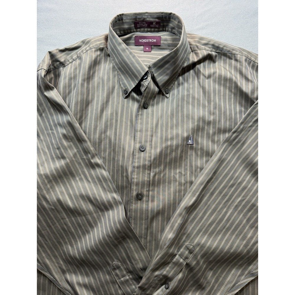 Nordstrom Long Sleeve Button Up Shirt Men's Size XL